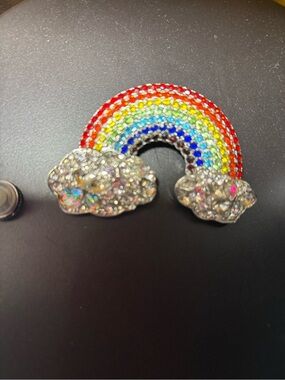 Sparkling Rainbow & /or Cloud pride Brooch - Multicolor!